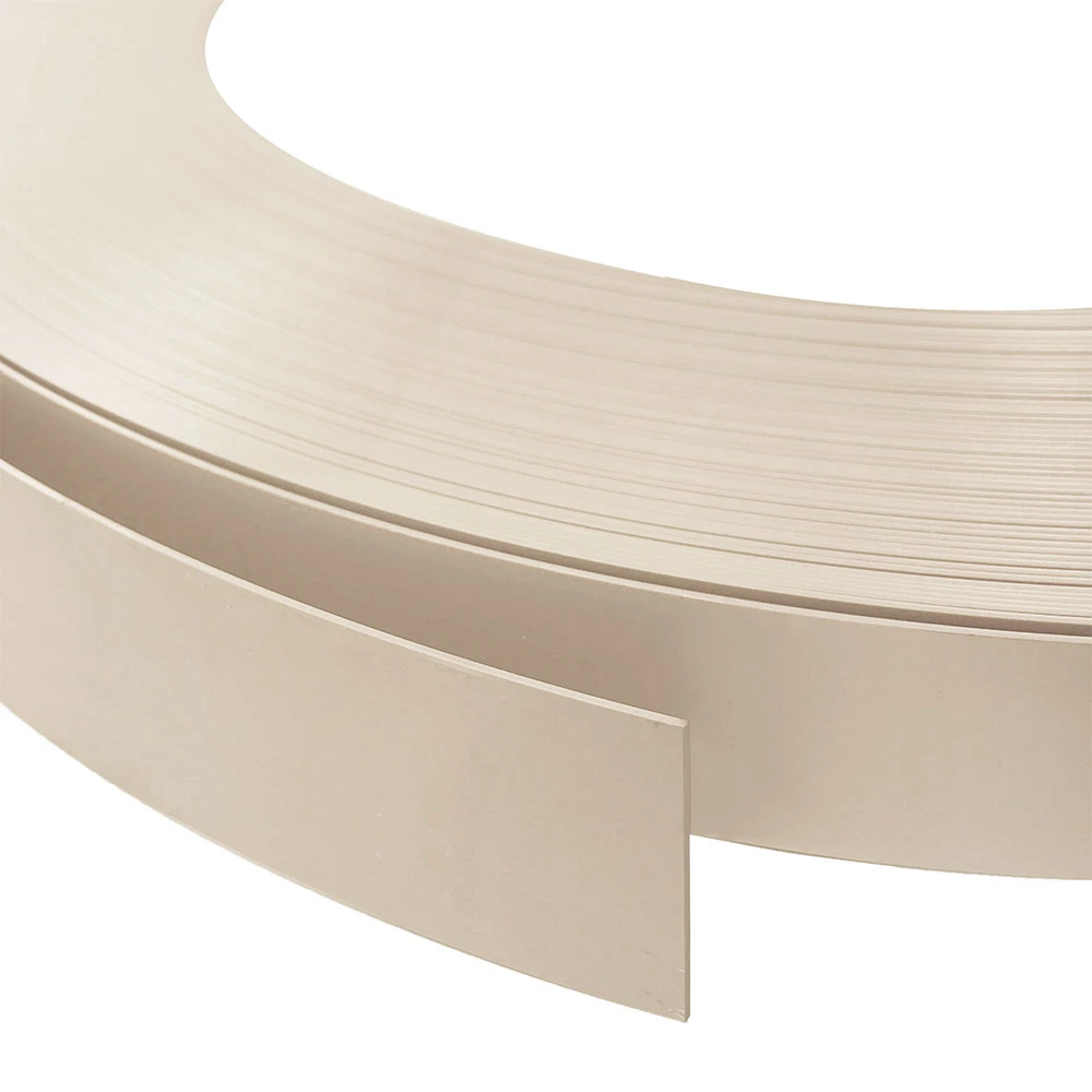 Cubre canto FENIX BEIGE LUXOR, ancho de 24 mm, espesor 1 mm, rollo de 91.44 m