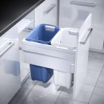 Botes extraíbles LAUNDRY-CARRIER para lavandería, para gabinete de 450 mm