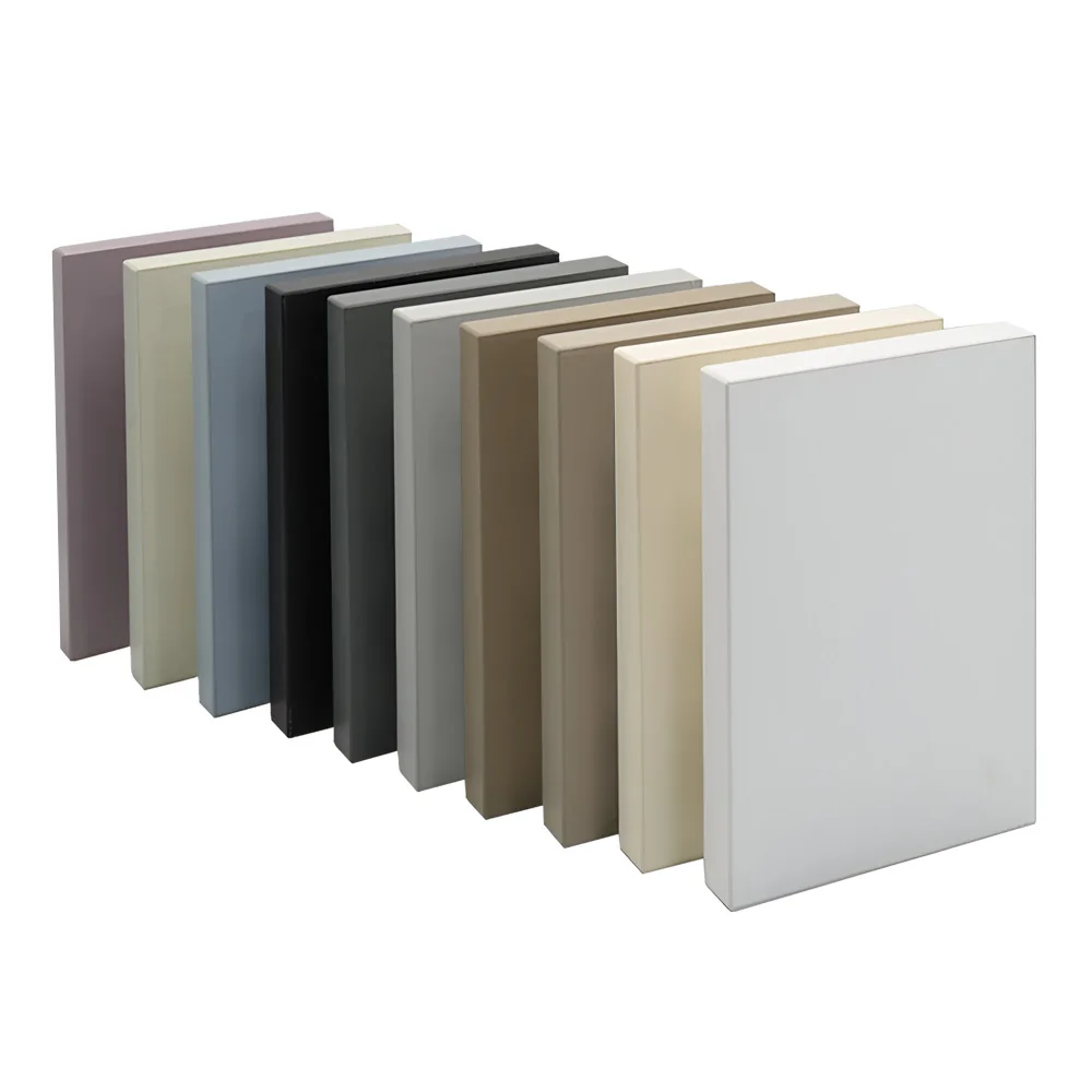 Caja con muestras de paneles FLUENT