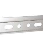 Barra para colgadores con topes de seguridad, longitud 100mm.