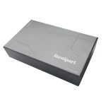 Caja de muestras con 14 acabados de jaladeras EDGE STRAIGHT de 40 mm de longitud