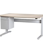 Cajonera metálica PUPPY para fijación bajo cubierta, color Blanco