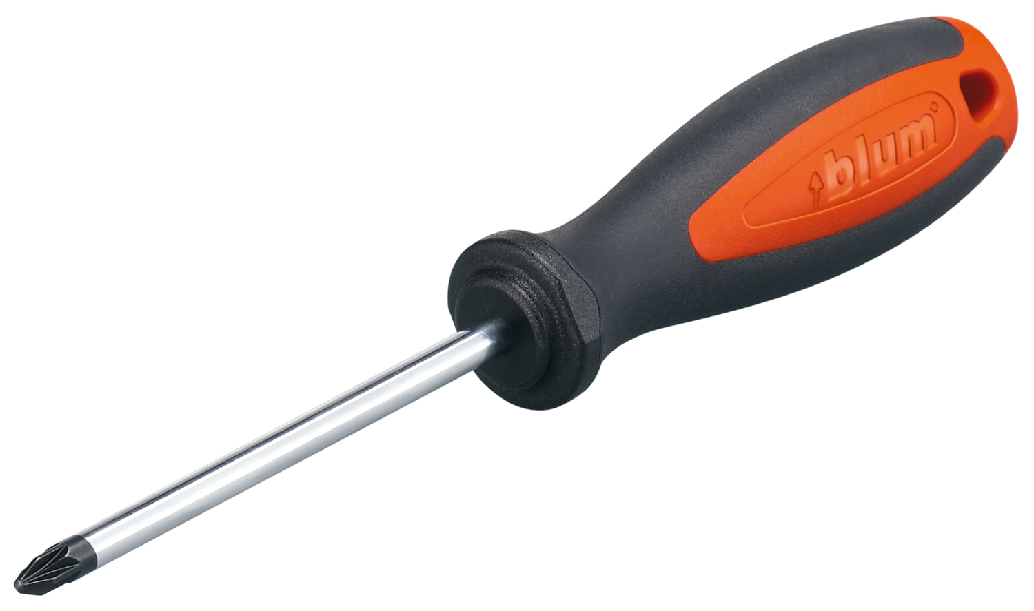 Destornillador BLUM  punta Pozi No. 2. Largo total 200mm.